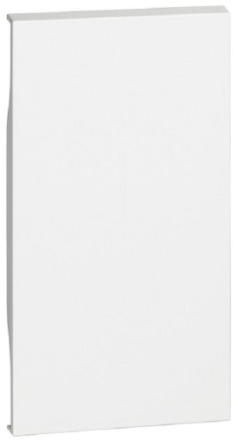 Лицевая панель Legrand BTicino Living Now для 1-м. 2 мод. заглушки белый картинка